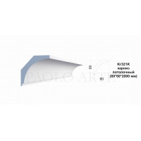 Kr321K карниз потолочный (60*60*2000 мм)/16