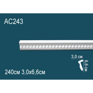 Молдинги с рисунком AC243