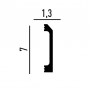 Плинтус напольный P141
