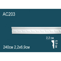 Молдинги с рисунком AC203