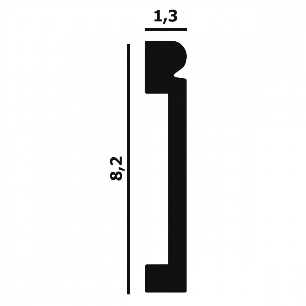 Плинтус P49