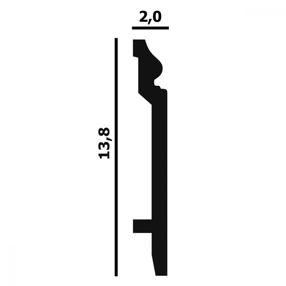 Плинтус P31