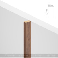 Рейка пристенная 20✕40 (40х20х40)